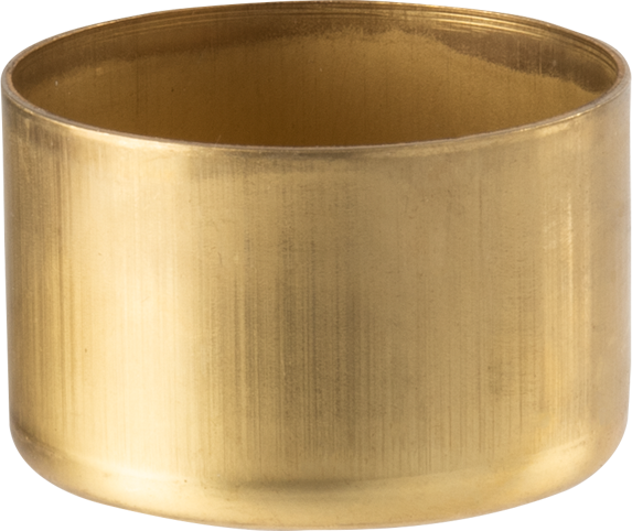 样品杯，黄铜，70 x 45毫米