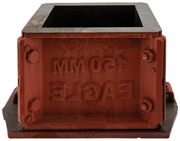 混凝土 Cube Mold, Steel, 重型