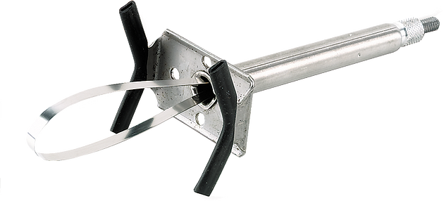 Stainless Steel Clamp - Double Vee 2" Cradle Adjustable Band Clamp